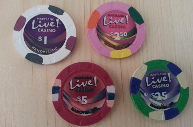 MARYLAND LIVE Casino chips